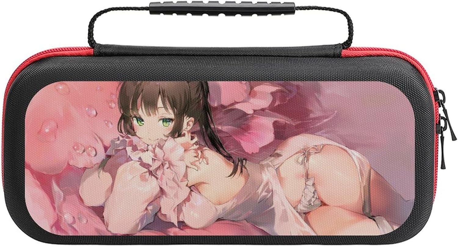 Switch収納ケース セクシーアニメ柄 女の子 紐パン パンツ 美少女